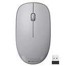 ZEBRONICS Haze Wireless Mouse for Computers, Laptops with 1200 DPI, Advanced Optical Sensor, 2.4GHz USB Nano Receiver, Plug - Play Usage, Power Saving Mode and Comfortable use on Most Surfaces - Grey