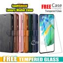 For Samsung Galaxy S20 S21 S23 FE Wallet Leather Card Holder Flip Case Cover