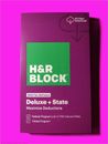 H&R Block Tax Software Deluxe + State 2022