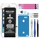 iROCCMIN for iPhone 6 Replacement Battery,3500mAh High Capacity Replacement Battery for iPhone 6 Model A1586 A1589 A1549 with Repair Tools