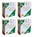 Livebasil Nirdosh Nicotine Tobacco Free Herbal Cigarettes Export Quality, White, (4 pack of 20 sticks)
