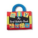 Melissa & Doug K’s Kids My First Activity Book 8-Page Soft Book for Babies and Toddlers | Early Learning Developmental Plush Soft Activity Book For Babies And Toddlers