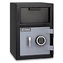 Mesa Safe Company Model MFL2014E Depository Safe with Electronic Lock, Two Tone Gray