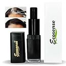 ECOSENSE Hair Colour Touch Up Stick for Men & Women | Black 4g (Black) | Easy and Quick Root Touch Up | Temporary Hair Colour | Natural Ingredients