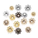 100pcs/lot Bulk Flowers Beads Caps Spacer Loose Bead Cap For DIY Jewelry Making