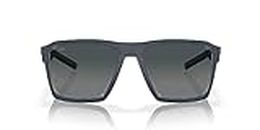 Costa Del Mar Herren Antille Pilotenbrille, Netz, Mitternachtsblau/Grau, Farbverlauf, 580 g, 58 mm
