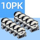 10PK Compatible for Epson SS12KW LK-4WBN LW-300 Black on White Label Tape 12mm
