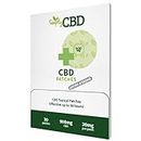 Simply CBD Topical Patches - 30 Patches - 30mg Per Patch, White