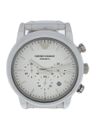 EMPORIO ARMANI quartz watch/analog/ceramic/WHT/WHT/SS/AR-1499  #WP67V8