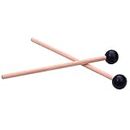 LOOM TREE® 2Pcs Wooden Drumstick Percussion Rubber Xylophone Marimba Mallets 145Mm