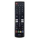 Universal Remote Control Compatible with All LG LED OLED NanoCell QNED LCD WebOS 4K 8K UHD HDTV HDR Smart TVs with Netflix Prime Video Disney+ Movies App Keys (AKB76037603)