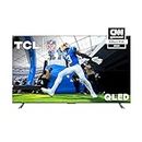 TCL 85-Inch Q6 QLED 4K Smart TV with Google TV (85Q650G-CA, 2023 Model) Dolby Vision, Dolby Atmos, HDR Pro+, Game Accelerator Enhanced Gaming, Voice Remote, Works with Alexa, Streaming UHD Television