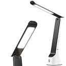 COTLIKE Light Therapy Lamp, 10000 LUX UV-Free LED Sunlight Light, Full Spectrum Mood Light Happy lamp, Touch Control Desk Lamp with Night Light Function Work Office Home -White