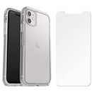 OtterBox Symmetry Series Clear Case for iPhone 11 & iPhone XR (Only) Amplify Glass Screen Protector - Non-Retail Packaging - Clear