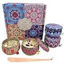 HorBous Soy Scented Candle Gift Set for women, Fragrance Aromatherapy Candles Set for Home Party