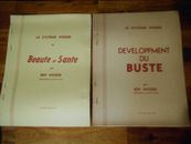 2-Ben Weider DEVELOPPEMENT DU BUSTE & BEAUTE ET SANTE muscle booklets 1952 (Fr)