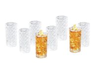 Better Homes & Gardens Diamond Cut Tumbler Drinking Glass, 8 Pack