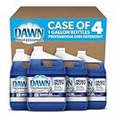 Dawn Professional Heavy Duty Manual Pot and Pan Dish Soap Detergent, 1 Gallon (Case of 4)