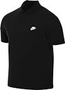 Nike FN3894-010 Club Polo Shirt Hombre Black/White Tamaño M