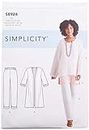 Simplicity Sewing Pattern S8924 Misses' Jacket, Top, Tunic & Pull-on Pants, Paper, U5 (16-18-20-22-24)