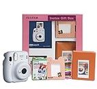 Fujifilm Instax Mini 11 Instant Camera (Ice White) Gift Box with 10 Shots