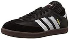 adidas Men's Samba Classic Soccer Shoe, Core Black/Cloud White/Core Black, 6.5 M US