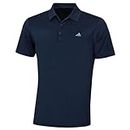 adidas Golf Mens Performance LC Polo Shirt - Collegiate Navy Sport - L
