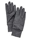 Hestra Heavy Merino Liner Ski Gloves Large Grey