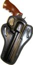 CEBECI Right Hand Black Leather Belt Holster for DAN WESSON CO2 BB 6"