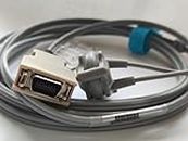 TENETS BPI 14 pin Wide Masimo Neonatal Spo2 Sensor Cable Models N550, N560, N595, N600, N600x (Lite Grey, 3m)
