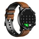 Reloj inteligente para hombre reloj de negocios rastreador de ejercicios Bluetooth llamada para Android iOS