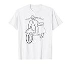 Roller - Moped Retro Italien Scooter T-Shirt