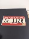 Oklahoma Sac And Fox Nation License Plate Native Tribe Reservation Indian