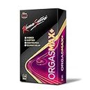 KamaSutra Orgasmax+ Condom for Men | Dotted | Ribbed |Contoured | Combo Pack of 10