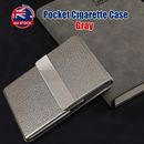 Pocket Cigarette Case Tobacco Cigar Storage Box Flip Top Holder Container Gray K