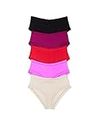 Victoria's Secret PINK Everyday Stretch Hipster Panty Pack, Smooth Fabric, Underwear for Women, 5 Pack Multi (L)
