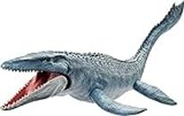 Jurassic World FNG24 - Statuetta di mosasauro, dinosauro giocattolo da 3 anni [Esclusivo Amazon]