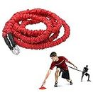 YNXing Dynamic Resistance Trainer Acceleration Speed Elastic Cord for Resistance Training to Improve Strength, Power, and Agility (6.6ft)