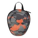GadgetBite Headphone Carrying Case Earpads Storage Bag Headphone Pouch Portable Anti-Pressure Compatible with Boat 550/Sony WH C510/Flix X1/Sony CH710n/Hyperx Cloud Cases (Army Orange)