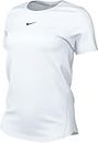 Nike Damen W Nk One Classic Df Ss Top, White/Black, FN2798-100, S