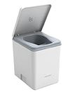 TRELINO Composting Toilet Evo L White | Portable Toilet for Camping & Outdoor | Odorless | 2x 2.6 gal Capacity | 13 x 15.4 x 16.9 inches