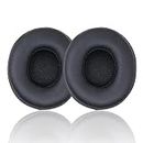 Replacement Ear Pads for Beats Solo 2 & Solo 3 Wireless On-Ear Headphones, Replacement EarPads Cushions Headphones Covers with Memory Noise Isolation Foam Softer Leather-Black