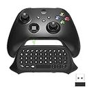 Wireless Controller Keyboards for Xbox Series X/S, 2.4G USB Receiver Controller QWERTY Keypad & Chatpad with 3.5mm Audio/Original Jack, Text Messaging&Voice Chat, for Xbox Series S/Series X/One/One S