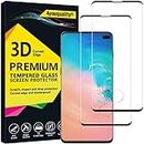 4youquality Tempered Glass Screen Protector for Samsung Galaxy S10 Plus S10+, 2-Pack, [LifetimeSupport][Impact-Resistant][Anti-Shatter][Anti-Scratch]