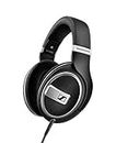 Sennheiser HD 599 Special Edition Wired, Over The Ear Audiophile Headphones with E.A.R. Technology for Wide Sound Field, Open-Back Earcups, Detachable Cable (Black) Without Mic. 2-Year Warranty.