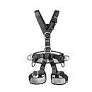 CUEI Full Body Climbing Harness, Adjustable Fall Protection Safety Harness, Thicken Climbing Gear for Outdoor Tree Climbing, Rappelling, Rock Climbing, Mountaineering, Rescuing, Construction