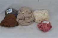 spinning roving knit weave felting alpaca/silk old/new never used clean out
