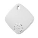 Smart Item Finder 1 Pack, Works with Apple Find My (iOS only), White, Key Finder, Bluetooth Tracker for Bags, Luggages, Wallets, Suitcases, Replaceable Battery, Water Resistant Locator