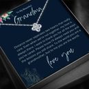 Gift For Grandma, Grandmother Pendant Necklace, Mothers Day, Christmas, Birthday
