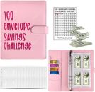100 Envelope Challenge Budget Planner $5,050 Money Saving Cash Challenge Book